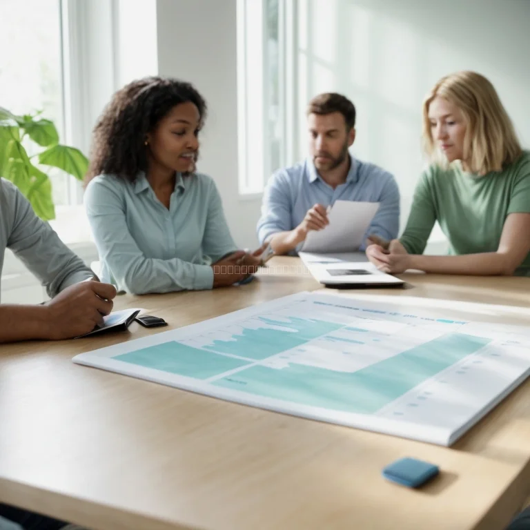 Person reflektiert über Ausgaben